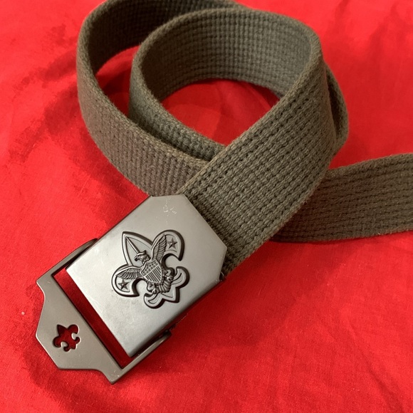 Boy Scouts of America Uniform Belt & Neckerchirf - Picture 2 of 3